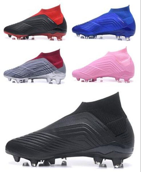 predator negras sin cordones