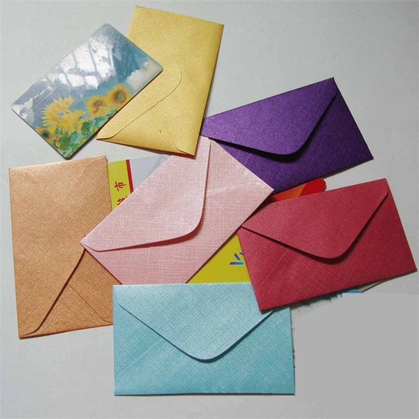 

1000 pcs small envelope for vip cards, message cards packing mini size