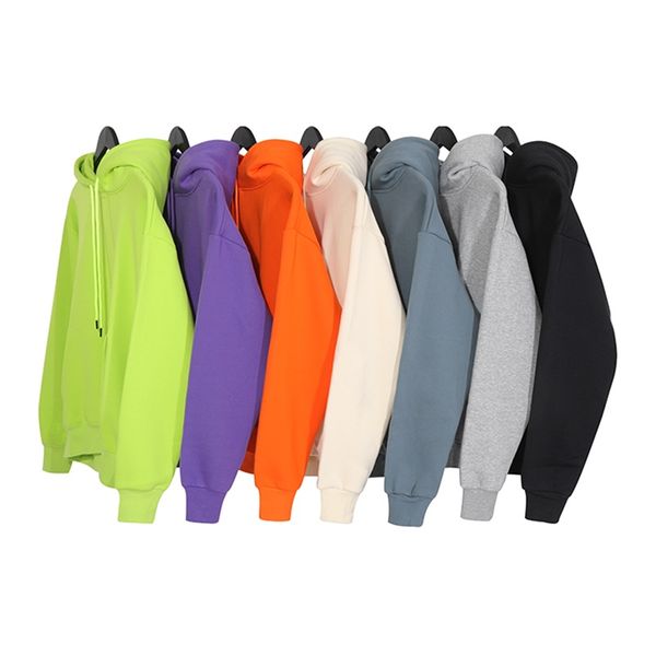 

2018 FW Mens Fleece Hoodies 8 Colors Classic hooded Sweatshirts with Pockets Basic Fashion Long Sleeve Pullovers