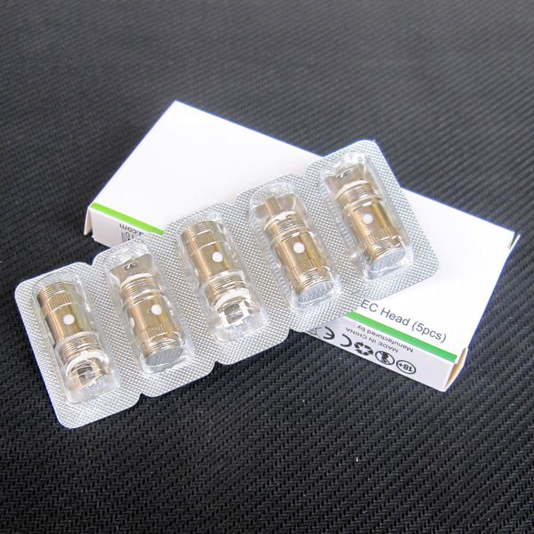 

100% Original EC Head 0.3ohm 0.5ohm Coil Fit Melo Atomizer Tanks Electronic Cigarette DHL Free