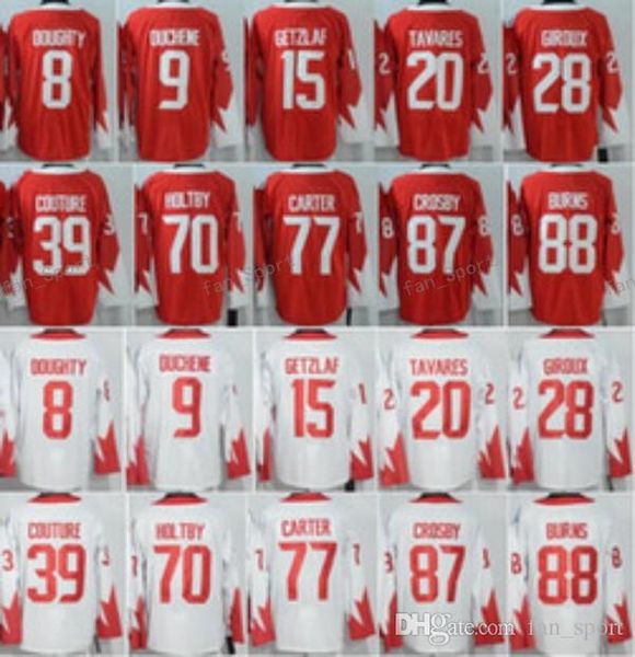 

2016 WCH Ice Hockey Jerseys 8 Drew Doughty 70 Braden Holtby World Cup Jersey 28 Claude Giroux 91 John Tavares 87 Sidney Crosby 88 Burns
