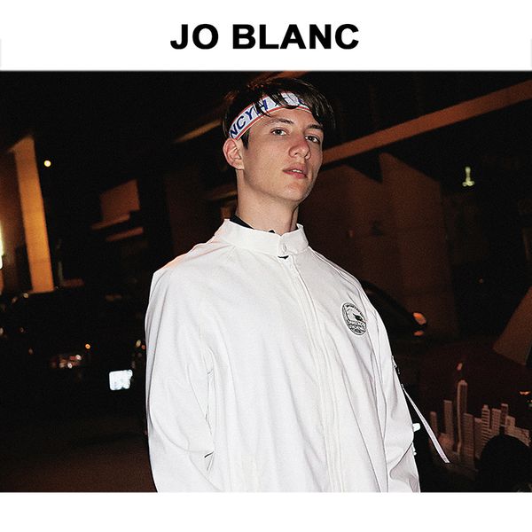 

jo blanc bomber waterproof jacket | fashion raincoat | street style bright white, Tan;black