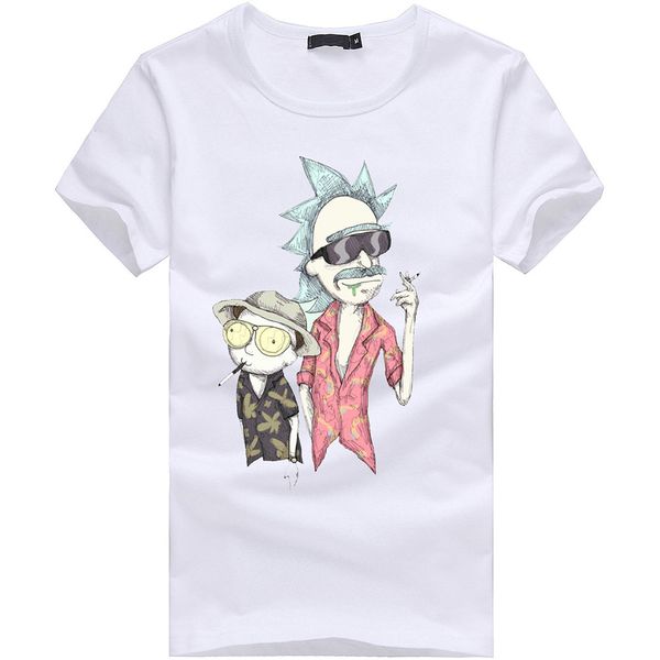 

2017 funny new creative cute wholesale-klv men boy sleeve size print tees short cotton t underwear blouse shirt plus oecod, Black