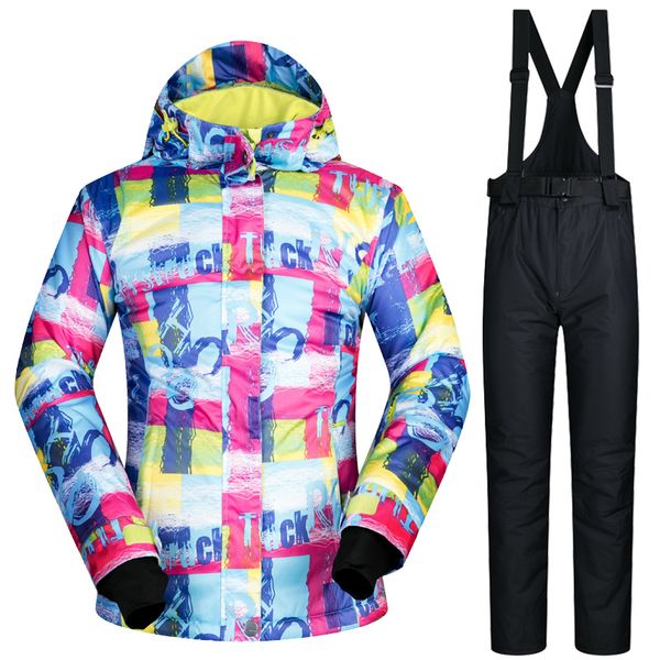 

waterproof ski suit women ski jacket and pant winter snowboard jacket pants mountain skiing suit snow clothes windproof outdoor