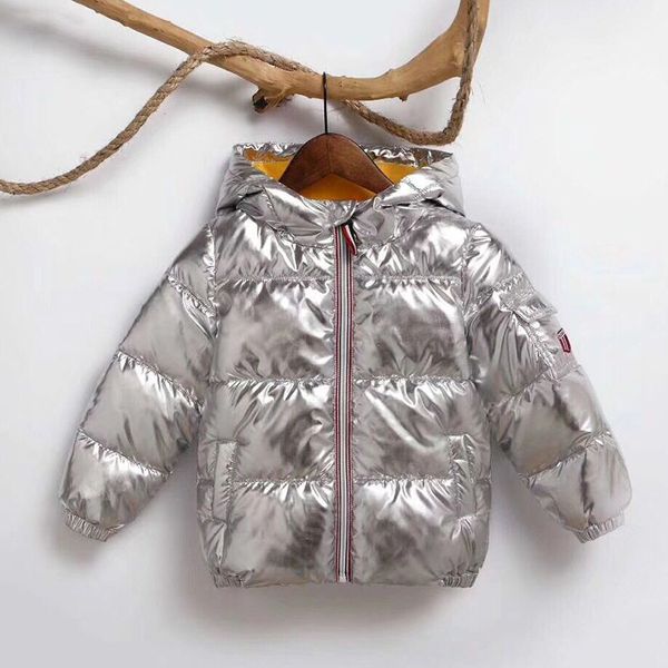 jaqueta prata infantil