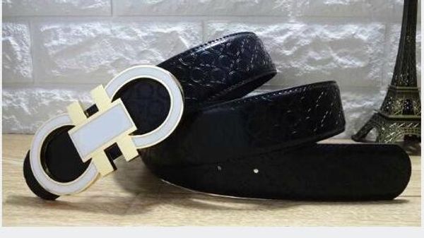 

4color большой большой пряжки мужская мода женщины бизнес ремни роскошные Ceinture авто