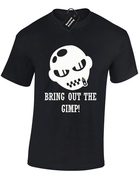 BRING OUT THE GIMP MENS T SHIRT FUNNY PULP FICTION RUDE RETRO MOVIE DESIGN S-5XL
