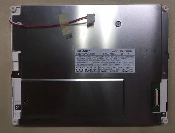 

lq075v3dg01 a + 12,1-дюймовый жк-дисплей экранная панель для профессионального промышленного оборудования 800 * 600 жк-экран продаж для пром