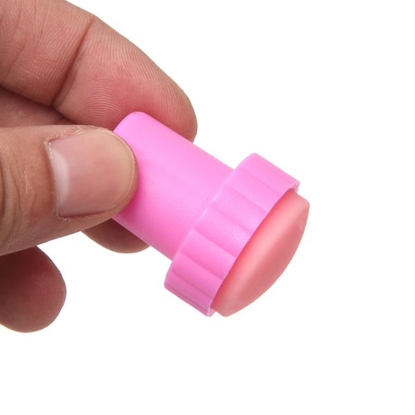 

nail art polish manicure stamp set stamping plates stamper scraper kit diy tool