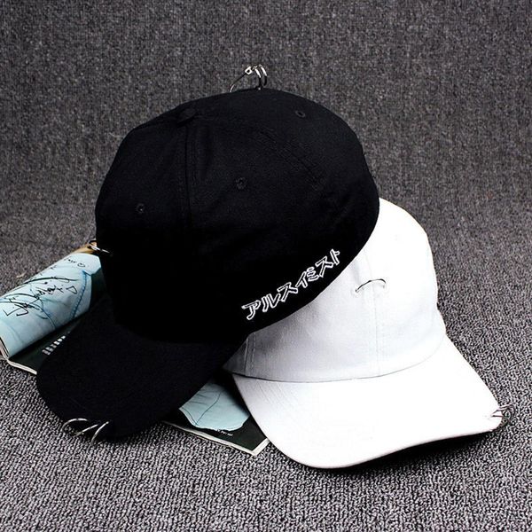 

2018 new fashion style men women baseball cap solid ring pin curved hats snapback caps casquette, Blue;gray
