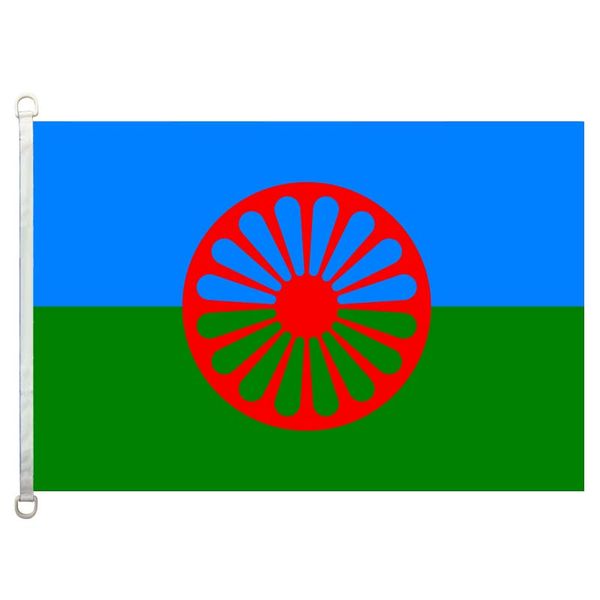 

romani people flag,90*150cm ,100% polyester, banner,digital printing