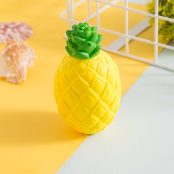 

pu slow rebound foam decompression toy simulation fruit pineapple