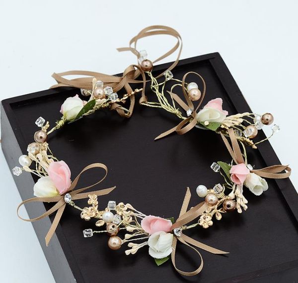 

brides, flowers, fairies, flowers, women's hand-made headwear, wedding gowns, accessories, accessories, accessories, Silver