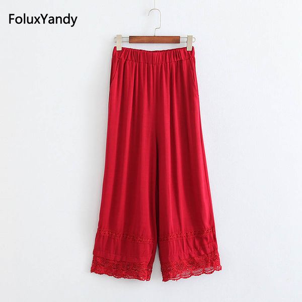 Compre Pantalon Ancho Hasta El Tobillo Pantalon Talla Extra 3 Xl