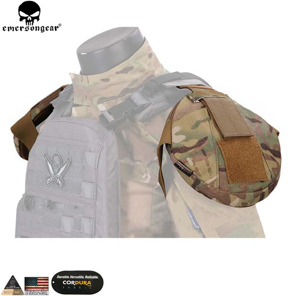 

emersongear tactical shoulder armor hunting avs cpc vest accessories shoulder protector armor pouch multicam em7331, Camo
