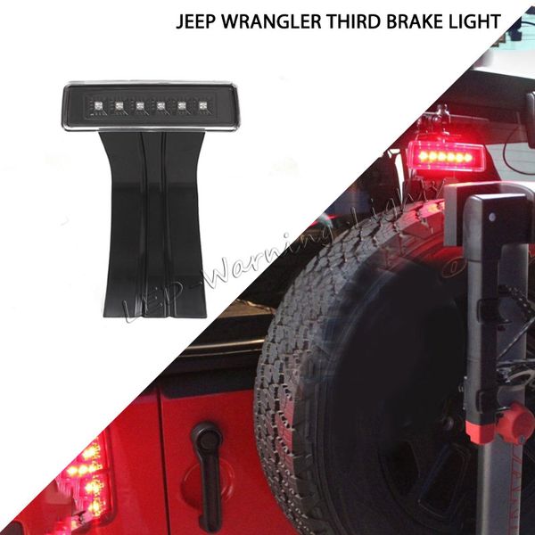 

10pcs led tail light 12v high mount slamp third brake lightfor jeep wrangler tj jk 2007-2015