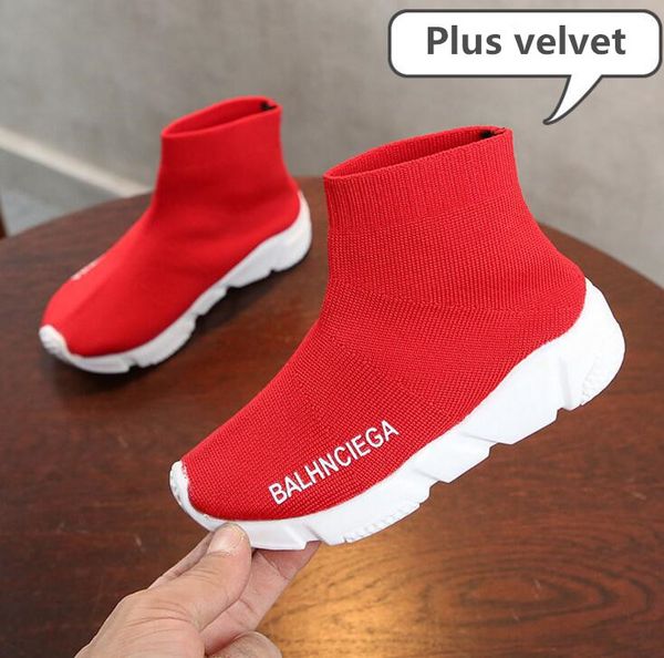 

Детская Обувь Для Отдыха Новая Мода Детская Обувь Мальчики Высокие Сапоги Девушк