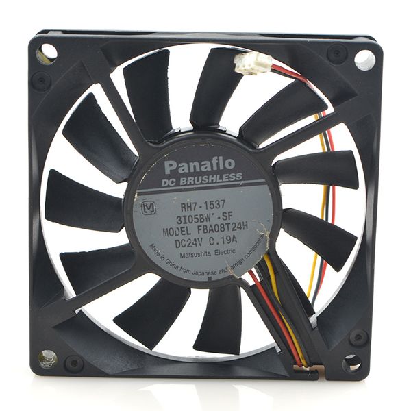 

panaflo fba08t24h 8015 0.19a 8cm/ cm mute inverter fan for 24v