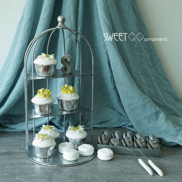 Acheter Cadre En Forme De Cage à Oiseaux Pour Outils De Décoration De Gâteau De Décoration De Table De Dessert De Mariage De 10645 Du Suozhi1994