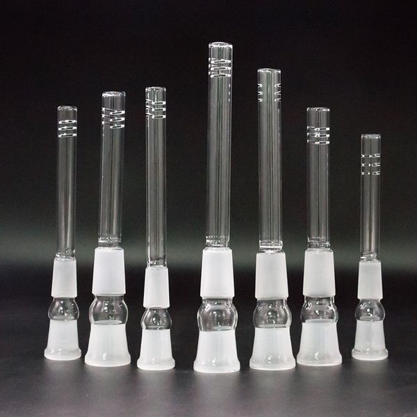 Wholesale difusor do downstem de vidro 14mm a 18mm macho feminino cachimbos para baixo caule para tubos de água bongs beaker