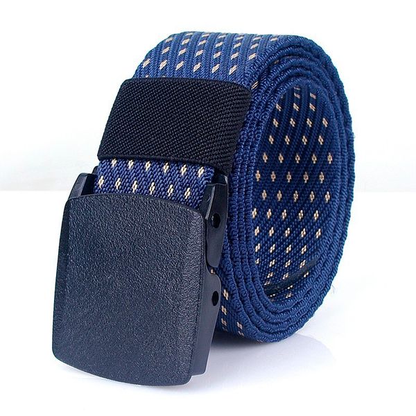 

belt male canvas belt young students automatic smooth buckle woman nothing iron plastic outdoors nylon waist belt s18101807, Black;brown