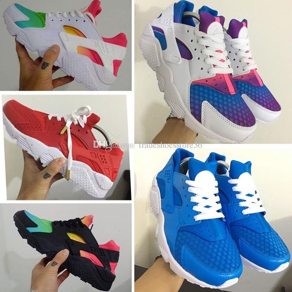 

new air huarache running harache shoes huaraches rainbow ultra breathe shoes mens womens huraches multicolor hurache sneakers sport trainers
