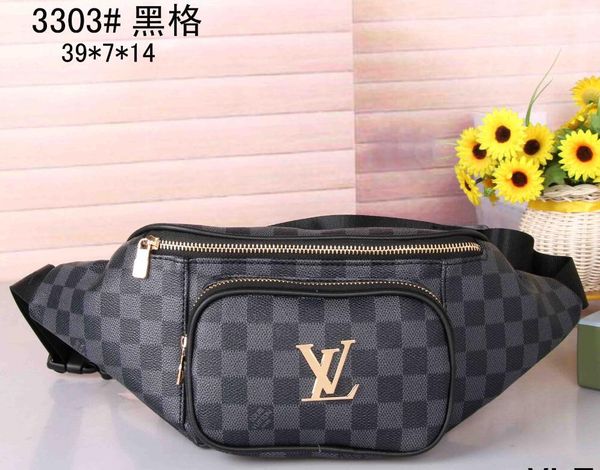 

Women leather zipper wai t bag men fa hion port travel bag female cro body bag