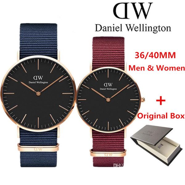 

Новый 40 мм мужские Веллингтон часы мужчины люксовый бренд aaa часы женщины 36 мода к