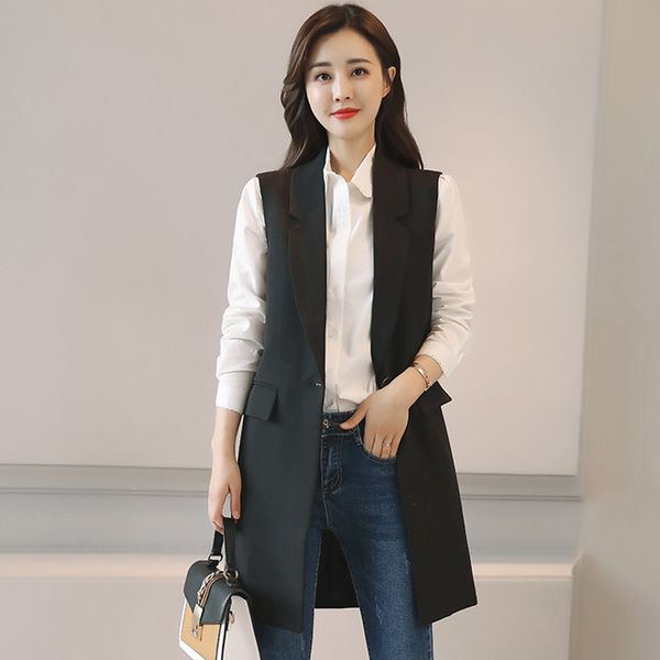 Chaleco tipo abrigo mujer Clearance