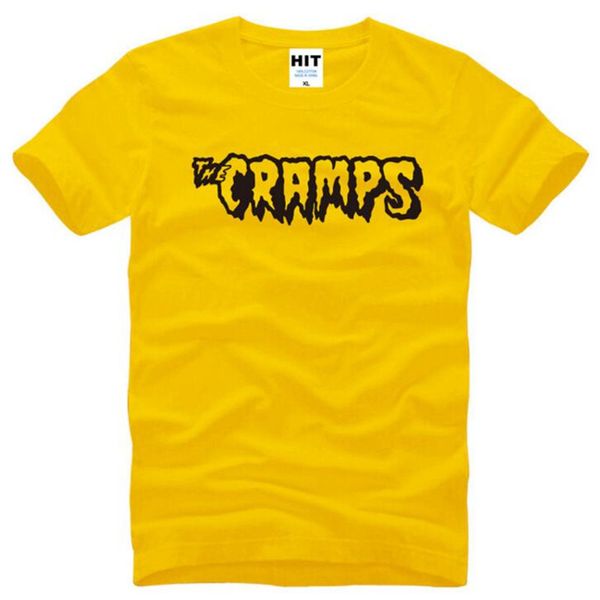 

the cramps garage punk rock printed mens men t shirt tshirt fashion summer new short sleeve cotton t-shirt tee camisetas hombre, White;black