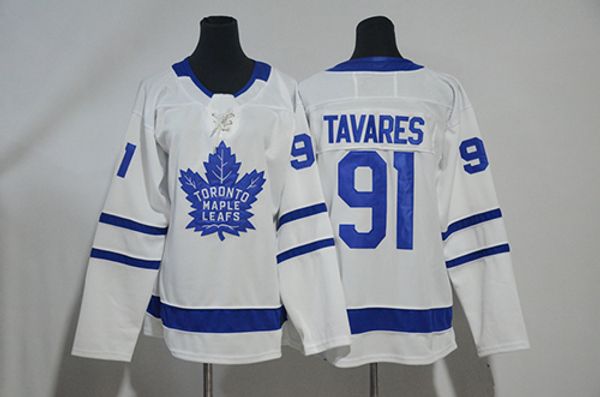 

#91 John Tavares Austonmatthews 2018 Toronto Maple Leafs Men Women Youth 16 Mitch Marner Frederik Andersen William Nylander Hockey Jerseys