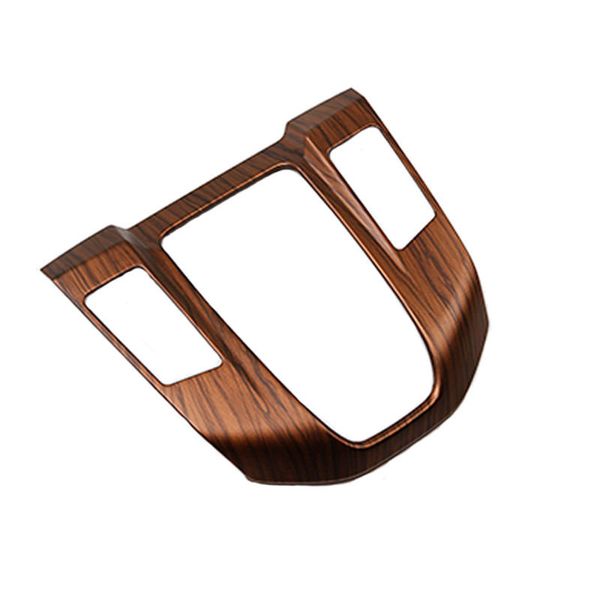 

1pcs peach wood grain gear shift frame cover trim for honda crv cr-v 2017-2018