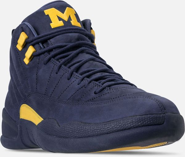 

2018 Горячие 12 RTR Мичиган NRG Мичиган x PSNY 12s баскетбол обувь для мужчин аутентичные ре