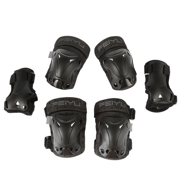 Infantil Adulto 6pcs equipamento de proteção joelho cotovelo Pulso Almofadas guardas Roller Skate