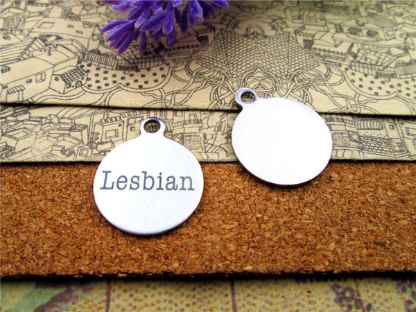 

40pcs--"lesbian "stainless steel charms more style for choosing diy charms pendants for necklace, Bronze;silver