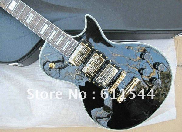 

Cu tom black le beauty electric guitar in tock mu ical in trument