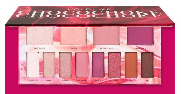 

hold live chocolate rose pink color eyeshadow highlight and blush 3 in ing