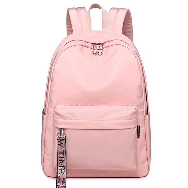 

waterproof women rucksack back pack fashion backpack travel bookbag solid school bags for teenage girls lapbackpack