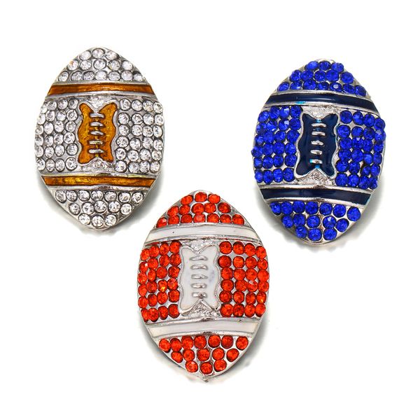Fish Hook Bracelet Diy S Promo Codes Deals 2019 Get 6pcs Lot New Fashion Sports Football Team Metal Snap Ons Jewelry Fit Diy 18mm Bracelet Replaceable On