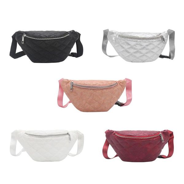 

fashion 2018 women waist bag solid color leather chest bags super quality fanny pack waist leg bags casual belt for girl z0