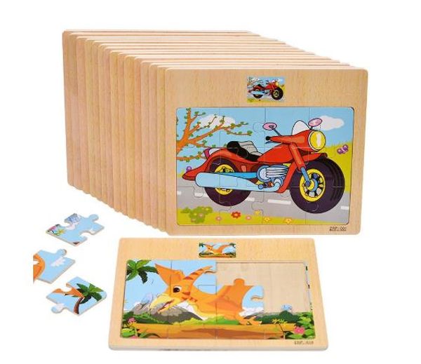 

детские деревянные головоломки трафика и животных головоломки развивающие игрушки детские обучение игрушки головоломки детские игрушки игруш