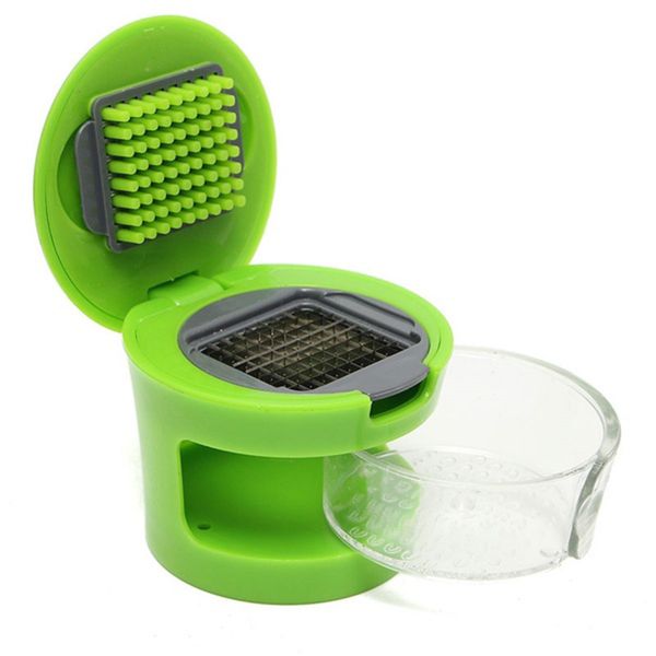 

multifunction stainless steel pressing garlic slicer cutter shredder kitchen tool mini ginger grinding grater garlic crusher