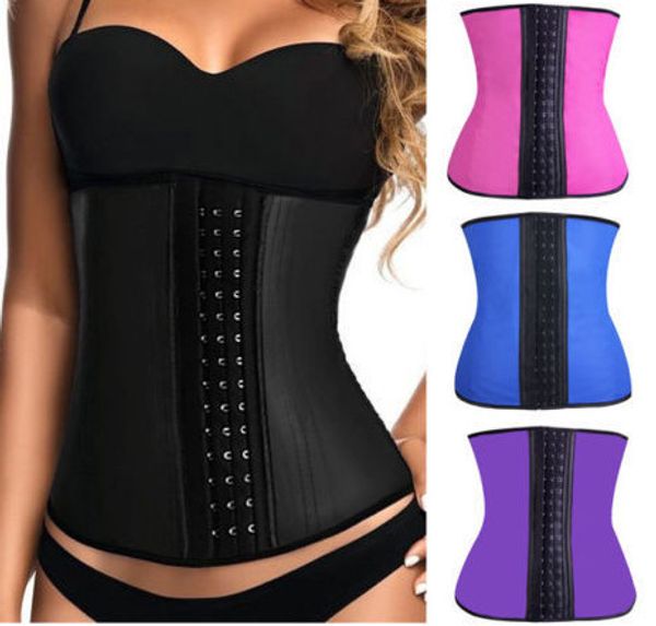 

amigas body hot shapers латексная талия тренер женские корсеты и бюстье sexy tummy для похудения корректирующее белье послеродовой контроль