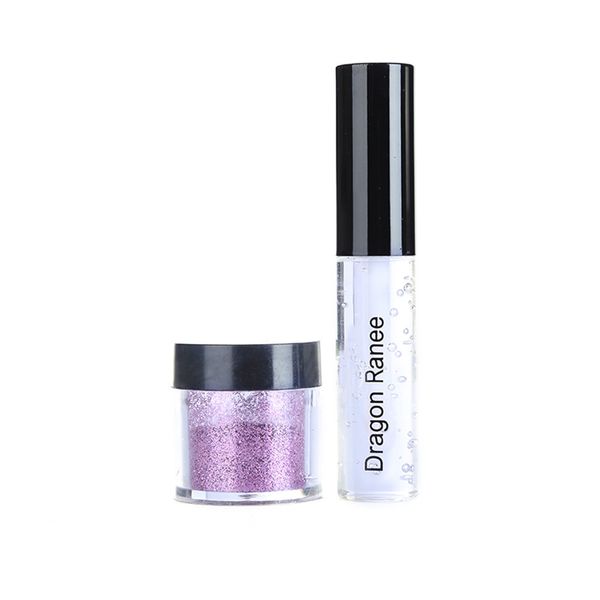 

new 20 colors monochrome eye powder shadow shinning glitter powder makeup palette add glue maquiagem tslm2