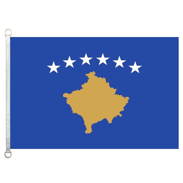 

kosovo flag,90*150cm ,100% polyester, banner,digital printing