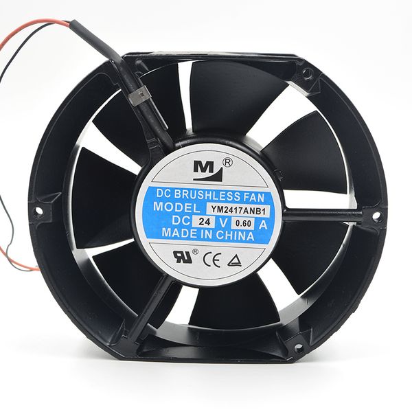 

au ym2417anb1 24v 17251 172*172*51mm 17cm heat sink fan 0..60a