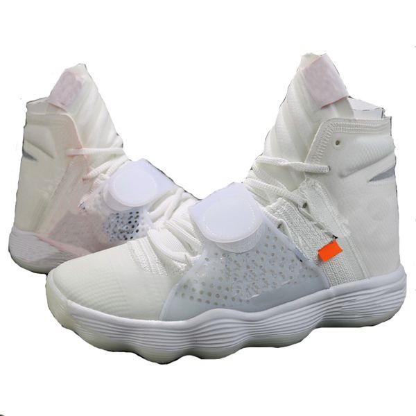 

Hyper 2017 Hot Dunk High React Белый FK баскетбол обувь топ модельер обучение кроссовки настоящее качество зашнуровать размер 36-45