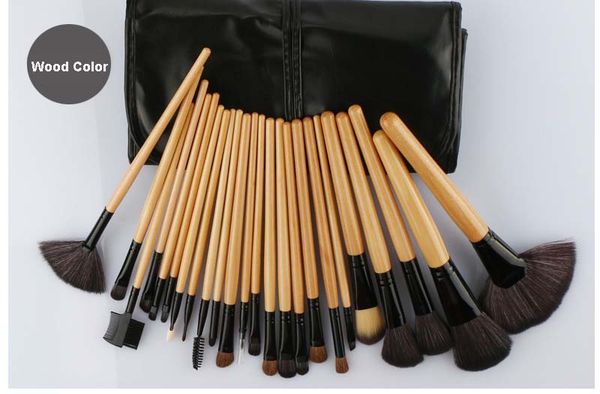 

makeup brush kit 24 pcs face and eyeshadow powder foundation brushes makeup tools kit br021