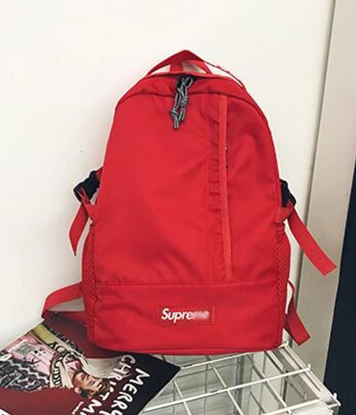 

2018 brand bag new fashion woman man backpack letter fashion new version bag