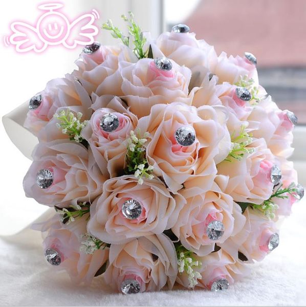 

european style fabric holding flowers trumpet wedding gift agent wholesale